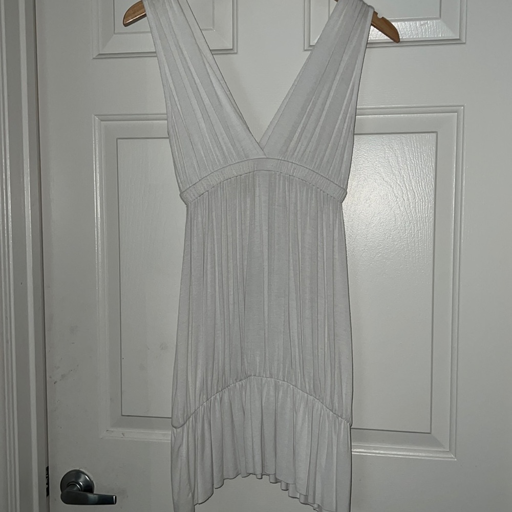ELAN white dress size med worn x2